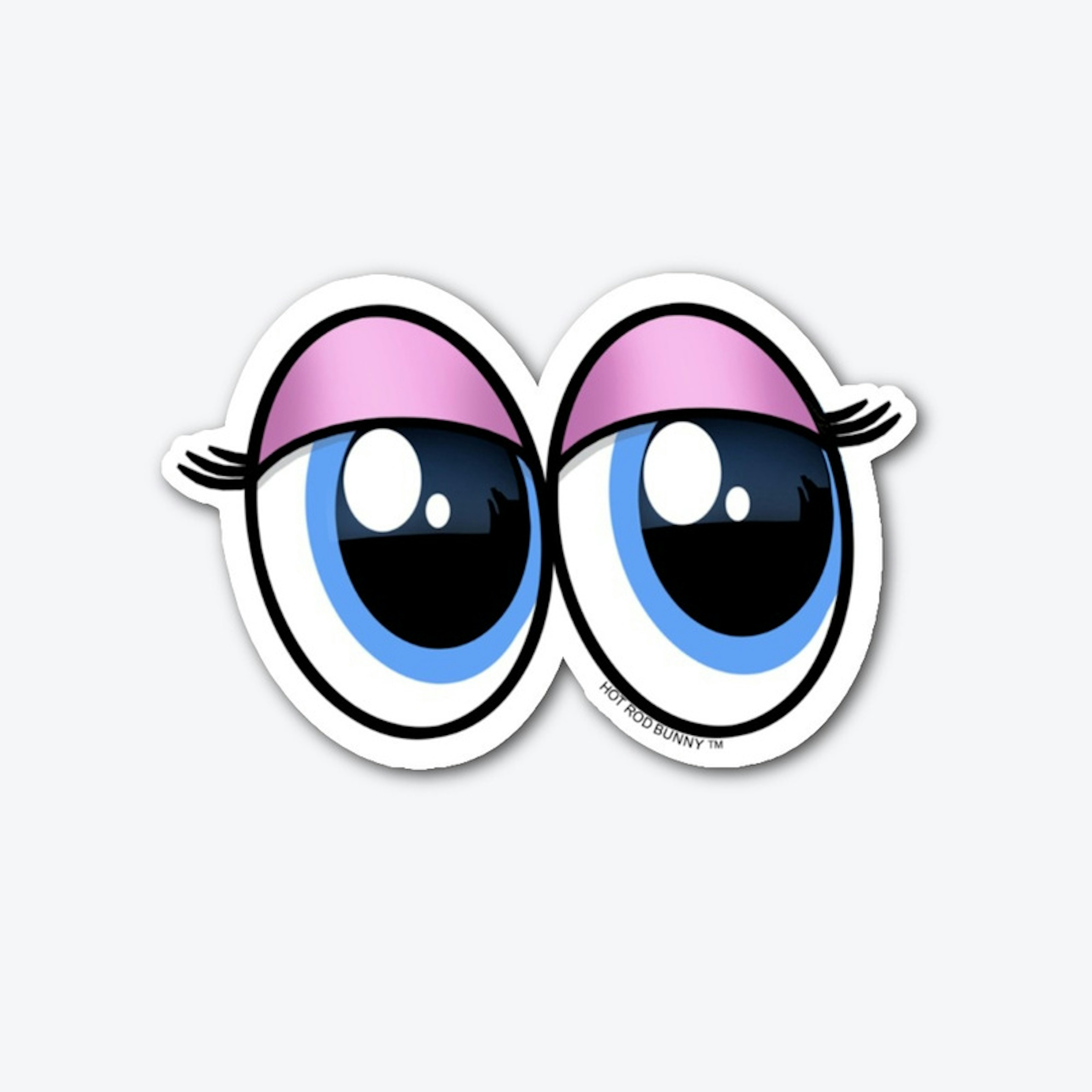 Hot Rod Bunny Beverly Moon's Eyes design